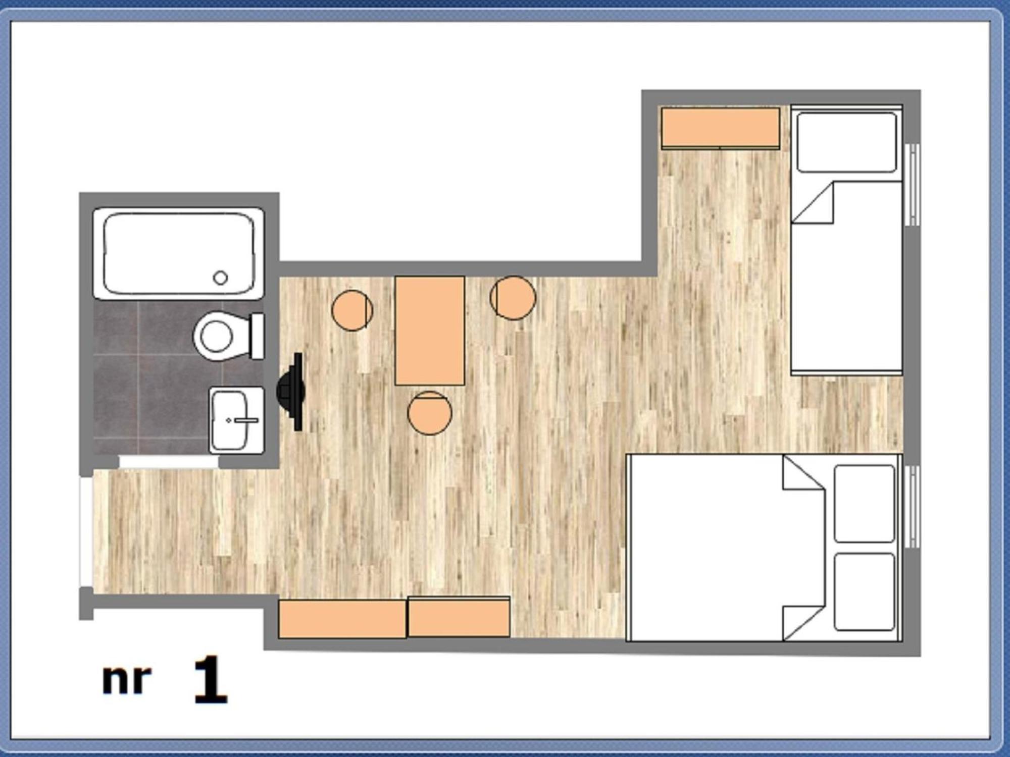 Surf Villa Леба Стая снимка